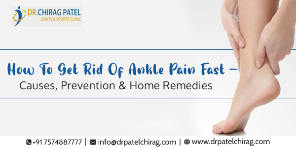ankle pain causes and prevention