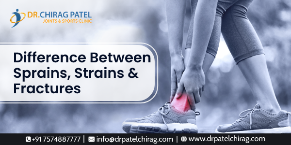 Causes of sprains, strains & fractures