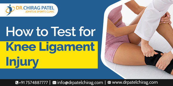 how to test for knee tendon injury
