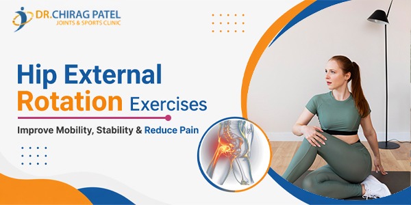 Hip External Rotation Exercises | Dr Chirag Patel